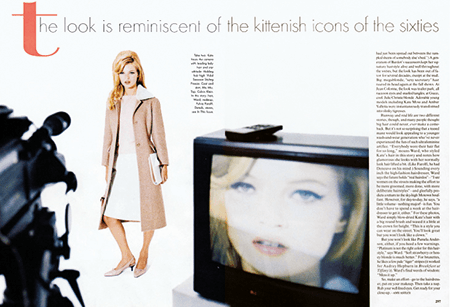 ‘Cinema Verité’, Vogue US, October 1995.